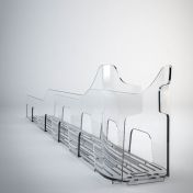 Трейчета за бутилки и кенчета Стандарт, дължина 500мм; без пушър