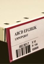 Ценова лайсна за залепване с монтажна самозалепваща лента 76мм*1330, черна