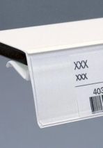 Ценова лайсна за стъклени рафтове 39 мм*1248 мм прозрачна