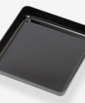 Тавичка за кулинарна хладилна витрина с размери 280x280 мм. Материал ABS