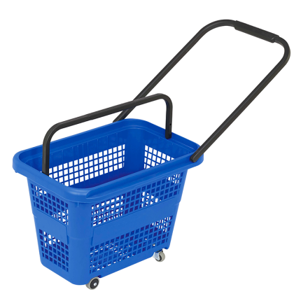 Shopping basket on wheels, 32L