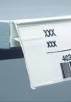 Self Adhesive Datastrip - Angled - 39mm*1250mm, transparent