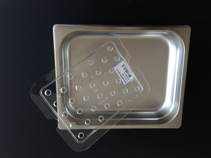 Gastronorm drainer GN 1/2, crystal clear for GN 1/2 tray