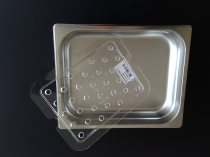 Gastronorm drainer GN 1/2, crystal clear for GN 1/2 tray