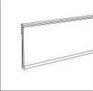 Self Adhesive Datastrip 76mm*1330mm, black