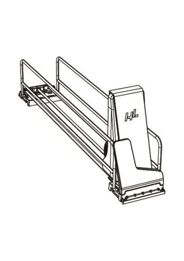 MULTIVO-MAX Pusher Cassette 65–120 mm with Wire Sides